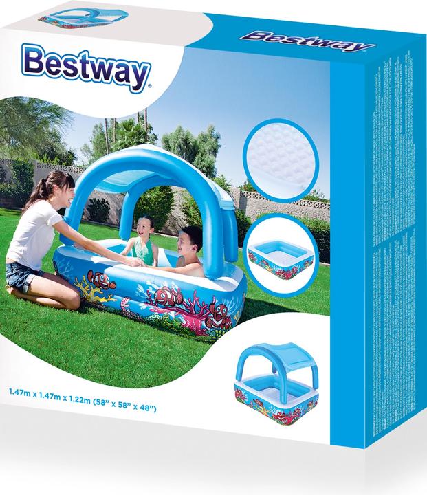 Actual product image Bestway Canopy Play Pool