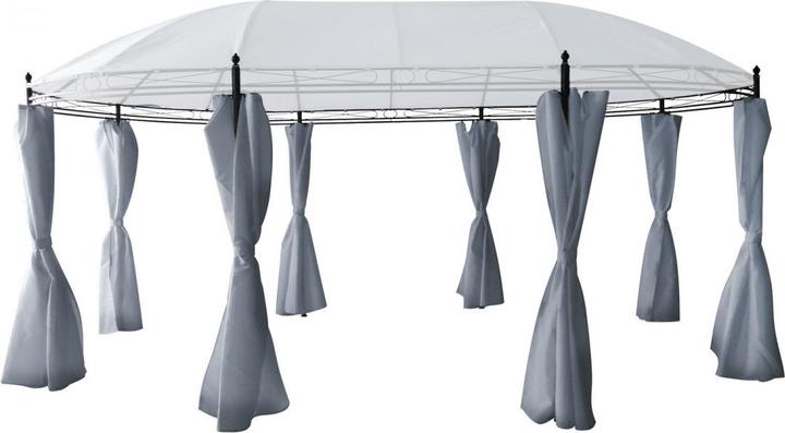 Produktbild Dema Seitenteile Wandteile Set für Pavillon Ancona 3,5 x 5,3 m oval Art. 14252 (530 cm, 350 cm)