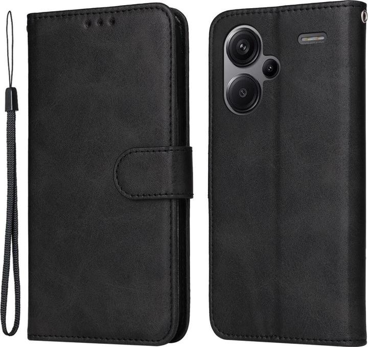 Cover-Discount Xiaomi Redmi Note 13 Pro+ - Premium Handyhülle Etui schwarz (Xiaomi Redmi Note 13 Pro)