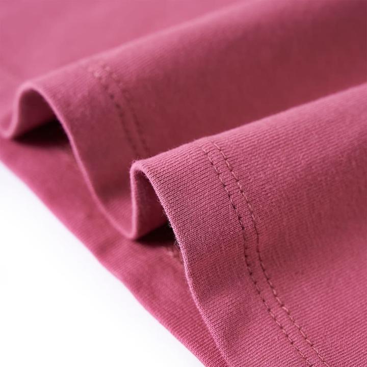 Immagine prodotto VidaXL Camicia da bambino a maniche lunghe rosa lampone 92,Materiale: 95 % cotone (92)