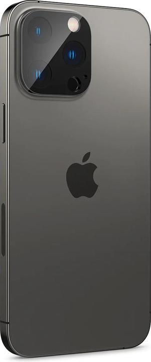 Produktbild Spigen Optik.Tr Camera iPhone 14 Pro/14 Pro Max Lens 2szt./2pcs czarny/black AGL05273 (2 Stück, Apple iPhone 11 Pro)