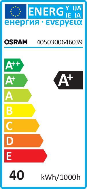 Energy Label Osram Lumilux (G5, 35 W, 3320 lm, 1 x, F)