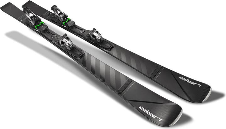 Actual product image Elan Ski Voyager Black + Emx 12.0 GW 2023 (166 cm, Without binding)