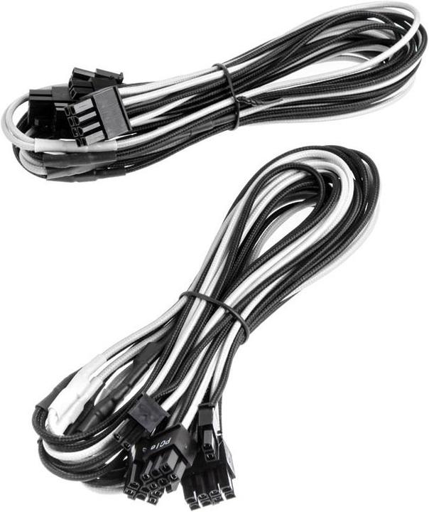 Produktbild Corsair Premium Sleeved PCIe Dual-Kabel, Doppelpack