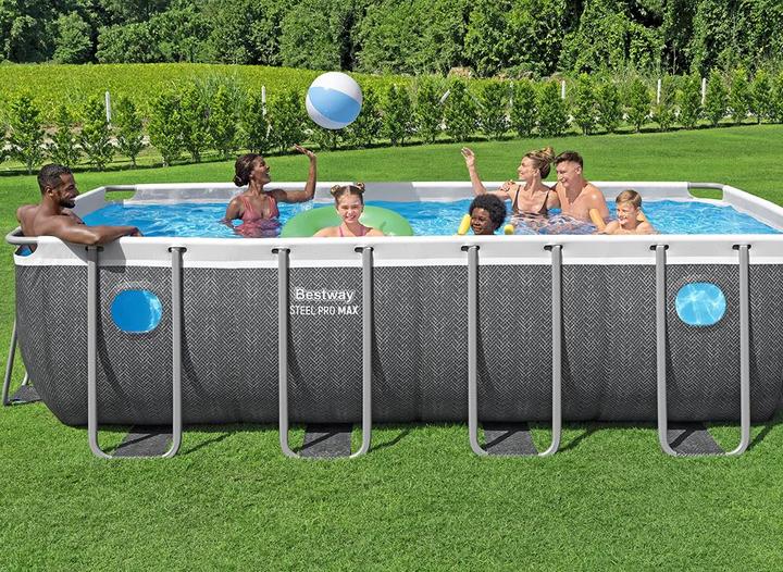 Produktbild Bestway Steel Pro Max RectangularPool488x244x122 (488 x 244 x 122 cm)