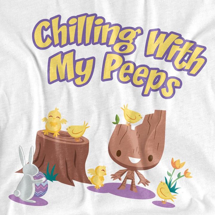 Produktbild Guardians of the Galaxy Chilling With My Peeps TShirt (L)