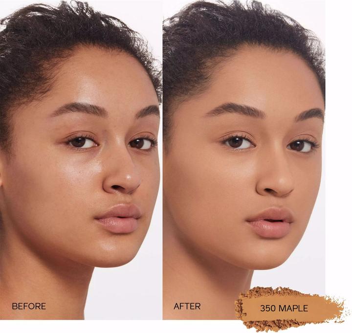 Actual product image Shiseido Synchro Skin Self Refreshing Powder Fond de Teint No 350 (350 Maple)