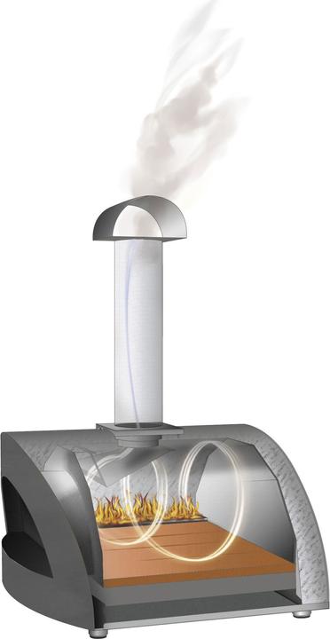 Actual product image Alfa Forni Linea Moderno Portable Pizza Oven grigio (Pizza oven gas)