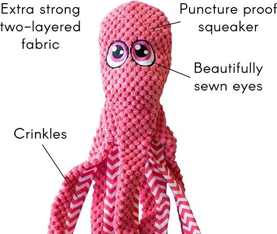 Actual product image Party Pets Octopus 28 Green - (88113)