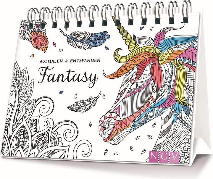 Immagine prodotto Fantasia - Colorare - Prepararsi - Rilassarsi
