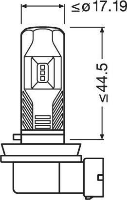 Produktbild Osram LEDriving FL (H8, H11, H16)