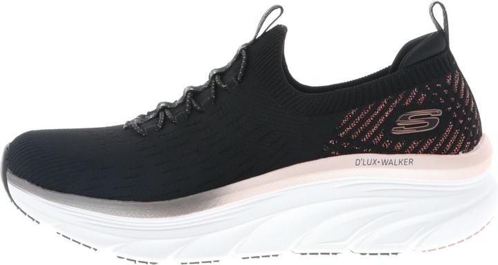Black Knit Rose Gold Trim