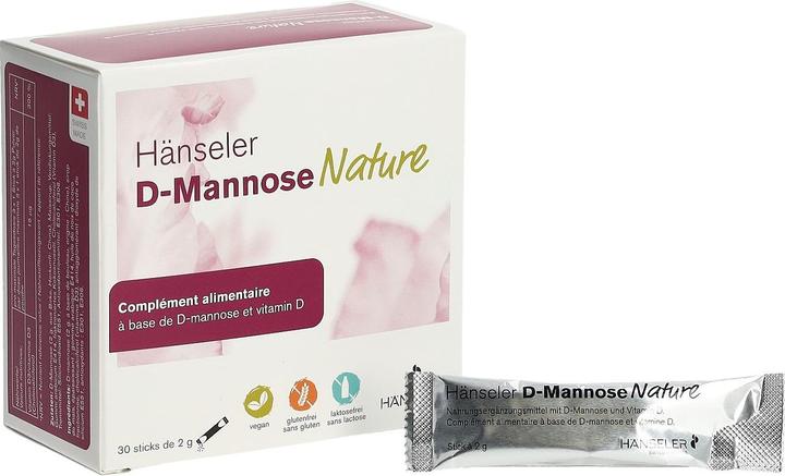 Produktbild Hänseler D-Mannose Nature (30 Stück, 505 ml, 88 g)
