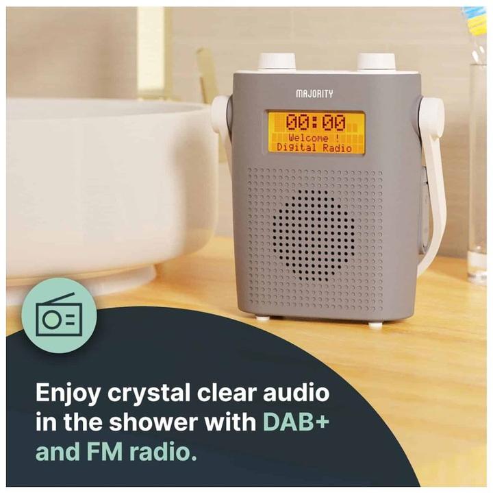 Actual product image Majority Eversden Grey (VHF, DAB+)