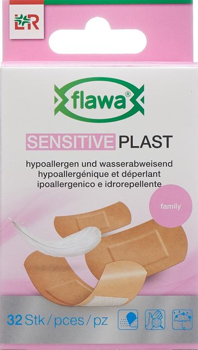 Produktbild Flawa Plast Pflasterrstrips 3 Grössen (32 x)