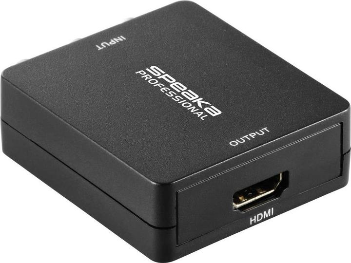 Image du produit SpeaKa Professional Convertisseur AV (Commutateur audio, Commutateur vidéo)