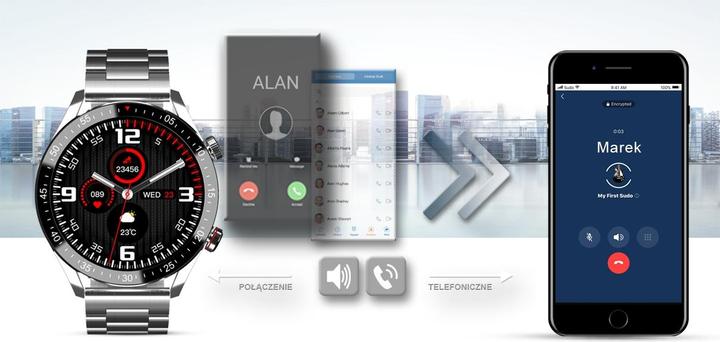 Actual product image Gravity GT4-3 Herren-Smartwatch