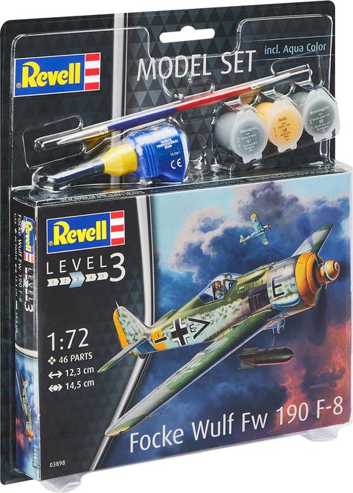 Produktbild Revell Model Set Focke Wulf Fw 190 F-8 Torpedojäger