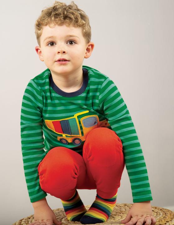 Actual product image Frugi Toddlers Legging Koi (68, 74)