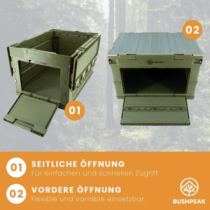 Actual product image Army Shop Foldable storage box - Flexbox 50L (50 l)