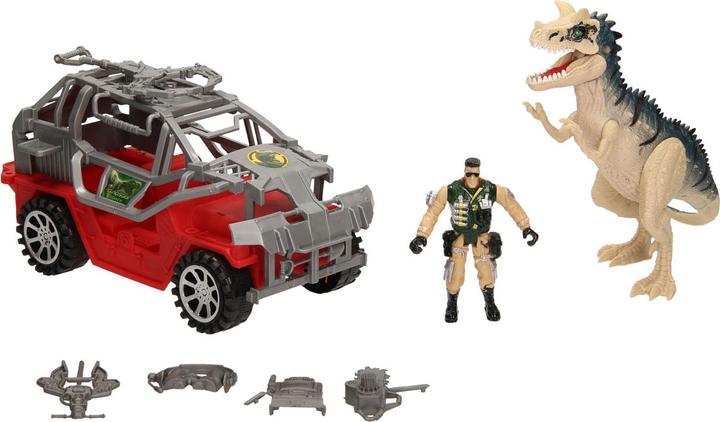 Actual product image Dinosaur playset red