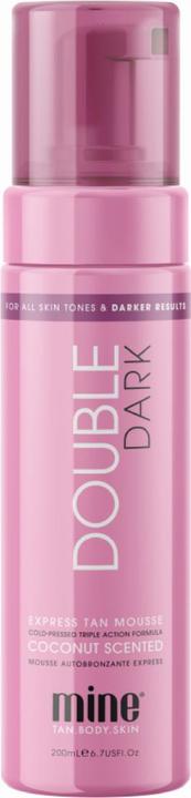 Produktbild Minetan Double Dark Express Self Tan Mousse (Selbstbräunungsschaum, 200 ml)