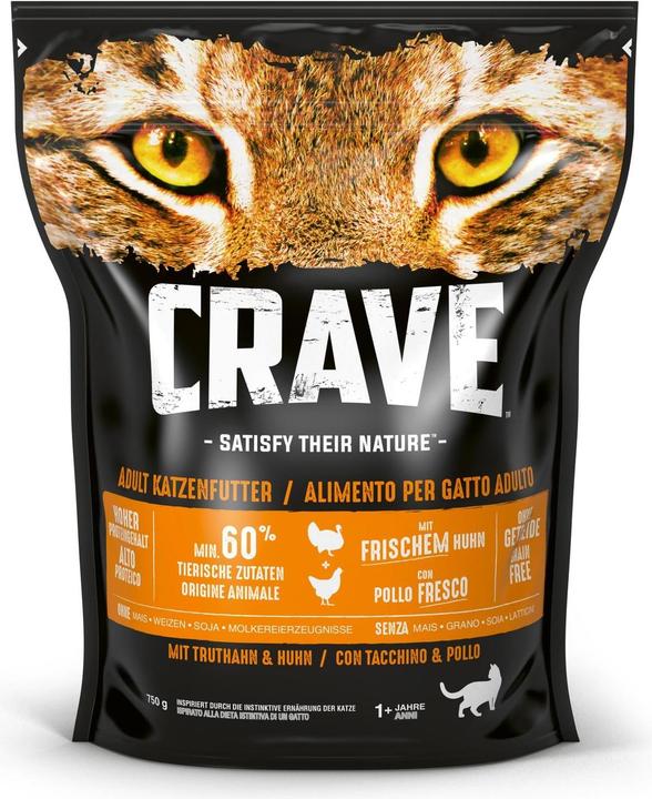 Produktbild Crave Trockenfutter (Adult, 1 Stk., 750 g)