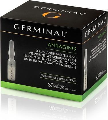 Germinal 30 Ampollas Accion Profunda Tratamiento Antiaging Pieles (45 ml)