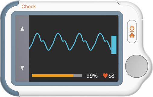 Produktbild ViatomTech Checkme Lite F5 - ECG+SpO2+TEMP Monitor