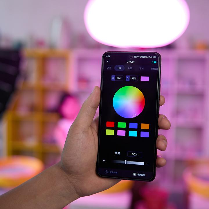 Actual product image Godox Litemons LA150R RGB LED Video Light 2 light kit (Video light)