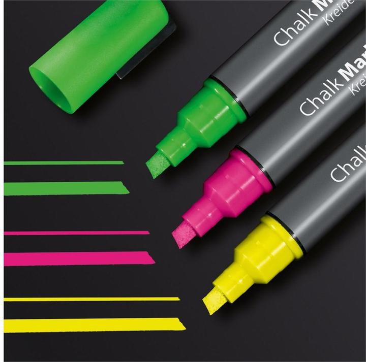 Image du produit Sigel Marqueur à la craie (Multicolore, 5 mm, 3 x)