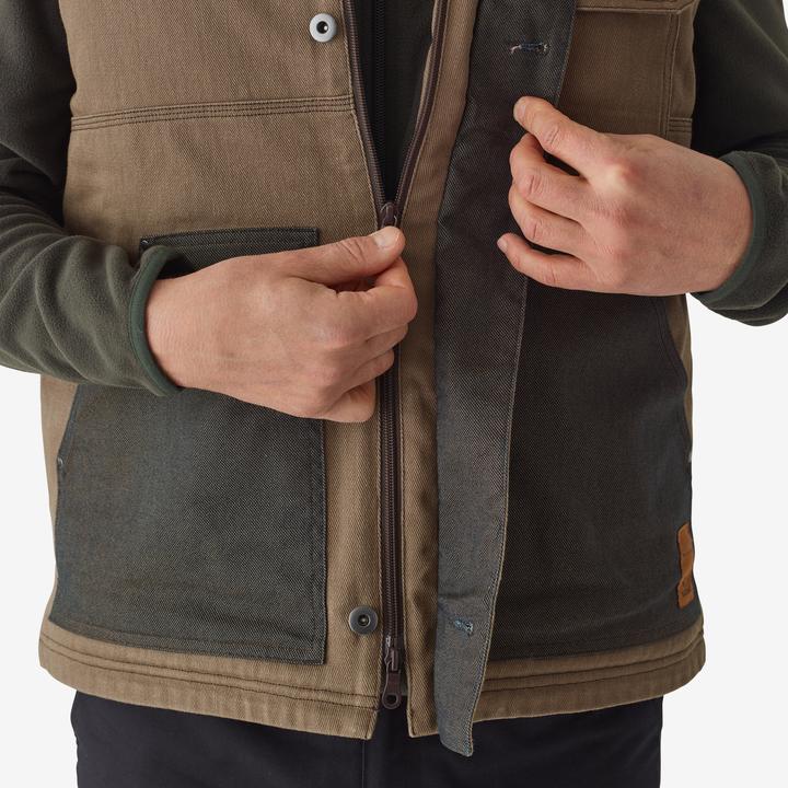 Produktbild Solognac Weste 500 wattiert strapazierfähig braun (XL)