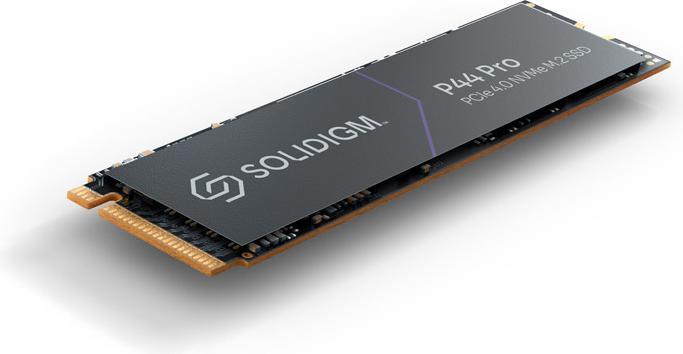 Produktbild Intel Solidigm P44 Pro NVMe SSD, PCIe 4.0 M.2 Typ 2280 - 512 GB (512 GB, M.2 2280)