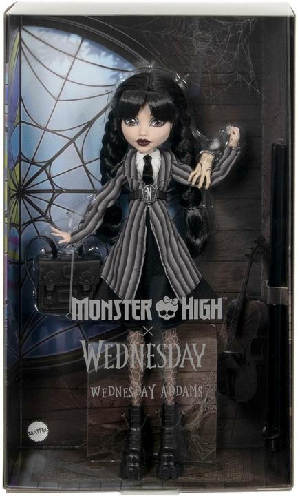 Actual product image Monster High Wednesday Addams School
