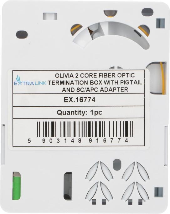 Actual product image Extralink Fibre optic terminationsboks