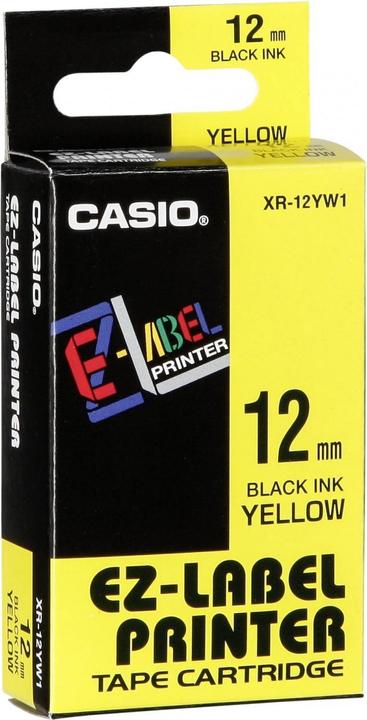 Produktbild Casio Schriftband XR (1.20 cm, Schwarz, Gelb)