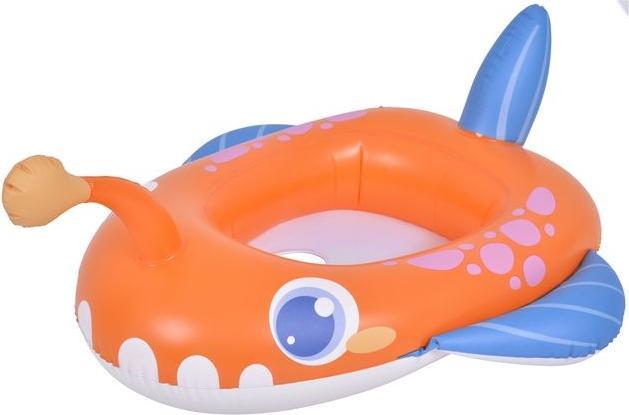 SunClub Baby Schwimmsitz Schwimmhilfe Angler Fisch