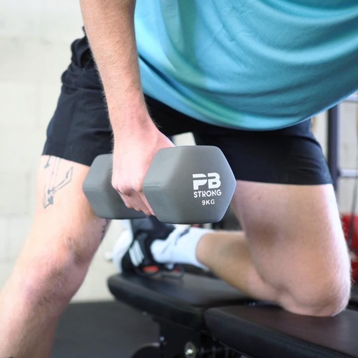 Produktbild Perform Better PB Strong Komplettset Gummi 120 kg (Men) (2 x 15 kg, 2 x 5 kg, 2 x 20 kg, 2 x 10 kg)