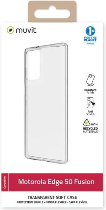Produktbild Muvit Coque Souple Transparente Motorola Edge 50 Fusion (Motorola Edge 50)
