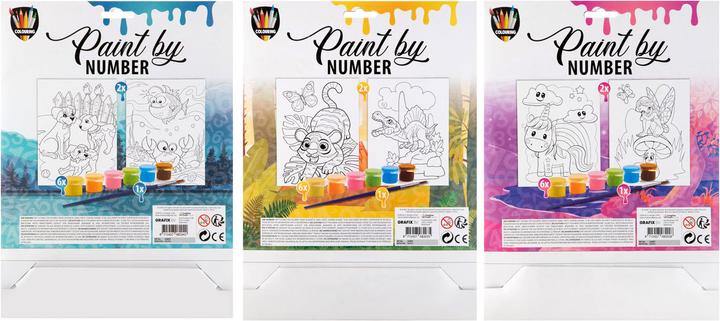 Actual product image Grafix Painting by numbers - Animals