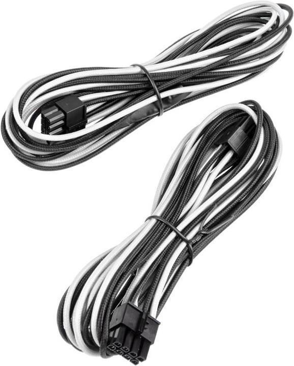 Actual product image Corsair Premium sleeved PCIe single cable, double pack
