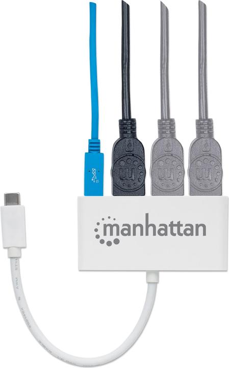 Produktbild Manhattan SuperSpeed (USB-C, 4 Ports)