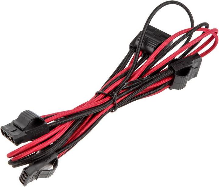 Actual product image Corsair Premium sleeved 4-pin Molex cable