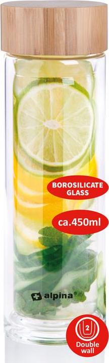Actual product image alpina Glass Bottle (0.45 l)
