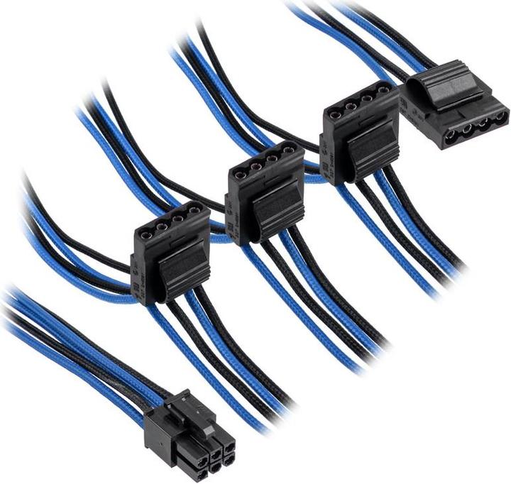 Actual product image Corsair Premium Sleeved 4-Pole Molex Cable