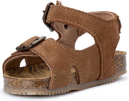 Actual product image La Redoute Collections Leather sandals with buckle (20)