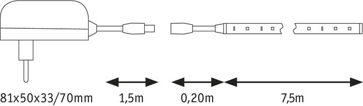 Immagine prodotto Paulmann SimpLED (Luce del giorno, 750 cm, Interno)