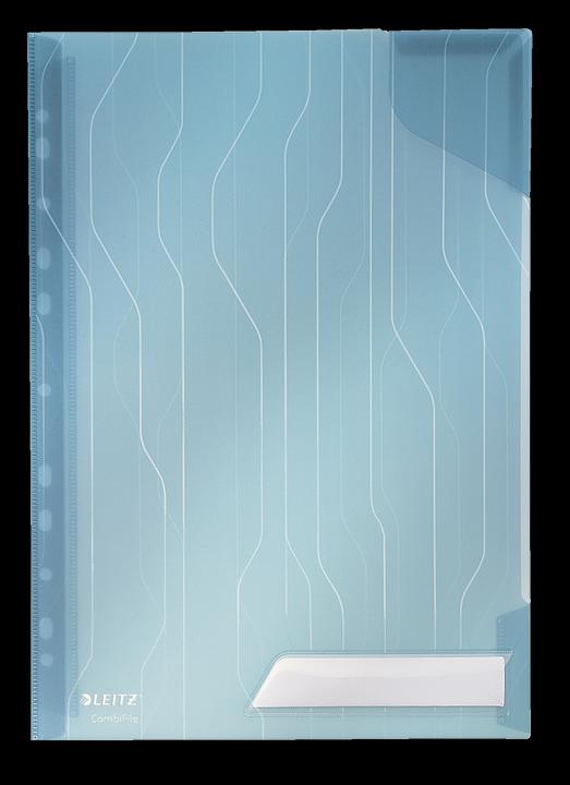 Image du produit Leitz CombiFile, A4, PP, bleu, 0,20 mm grainé, combinaison de couvertures de brochures u (A4, 1 x)