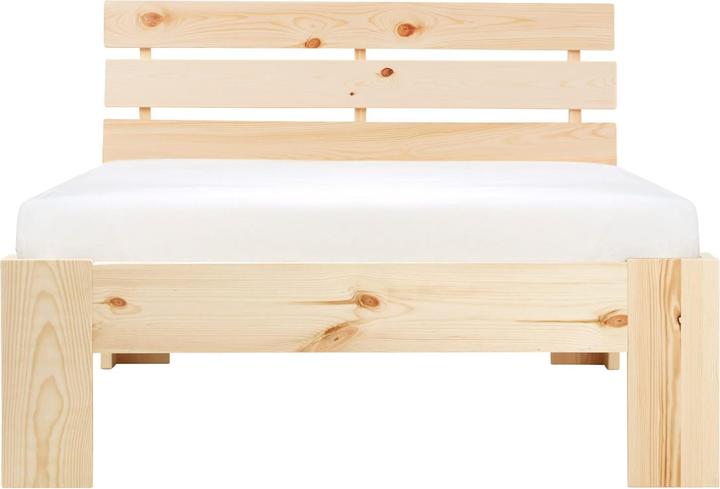 Produktbild Jamb Einzelbett Holzbett 90x200cm Natur (90 x 200 cm)
