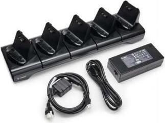 Actual product image Zebra 5-slot docking cradle, ZQ210